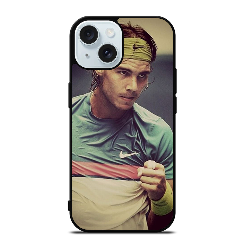 RAFAEL NADAL FACE iPhone 15 Case Cover