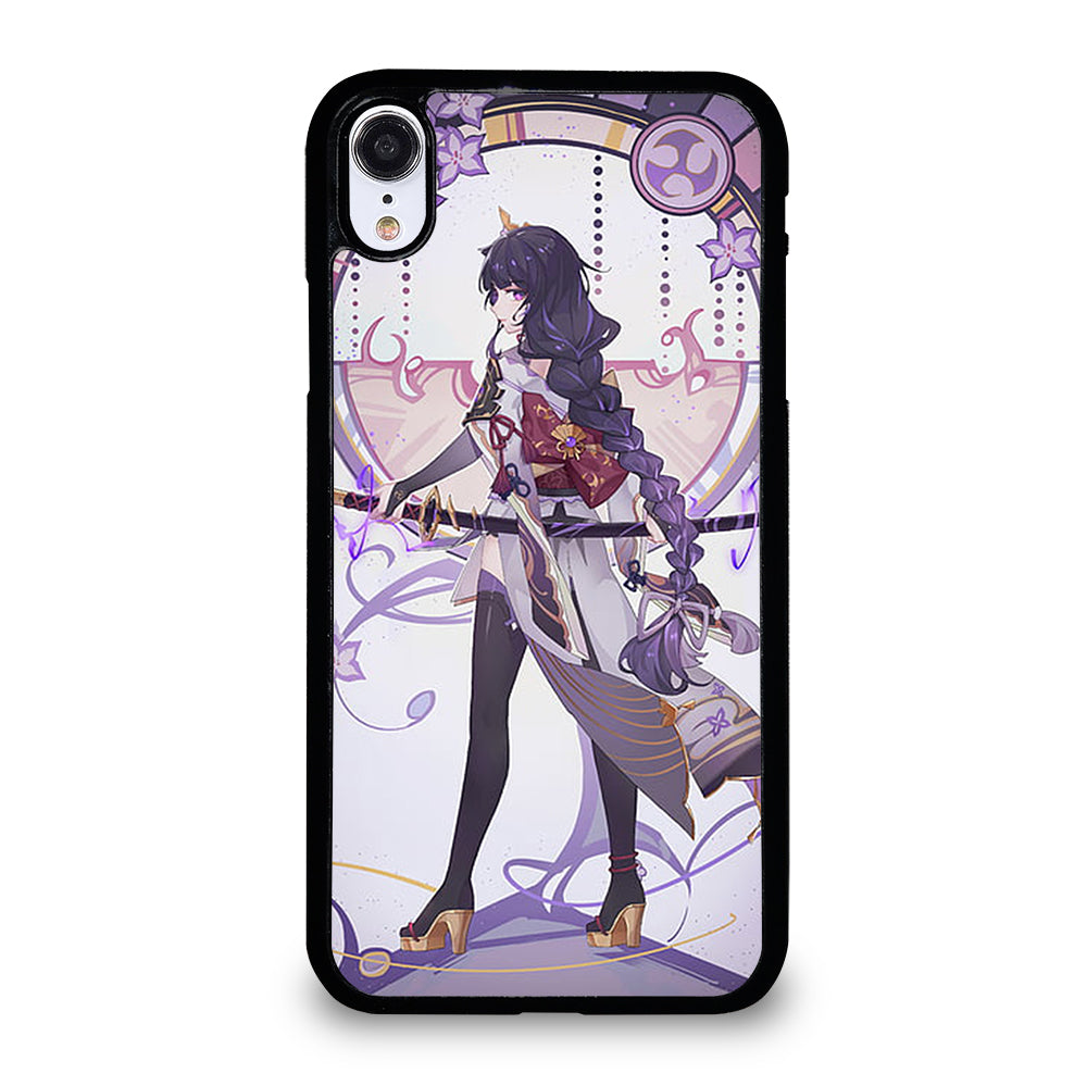 RAIDEN SHOGUN GENSHIN IMPACT GAME 1 iPhone XR Case Cover