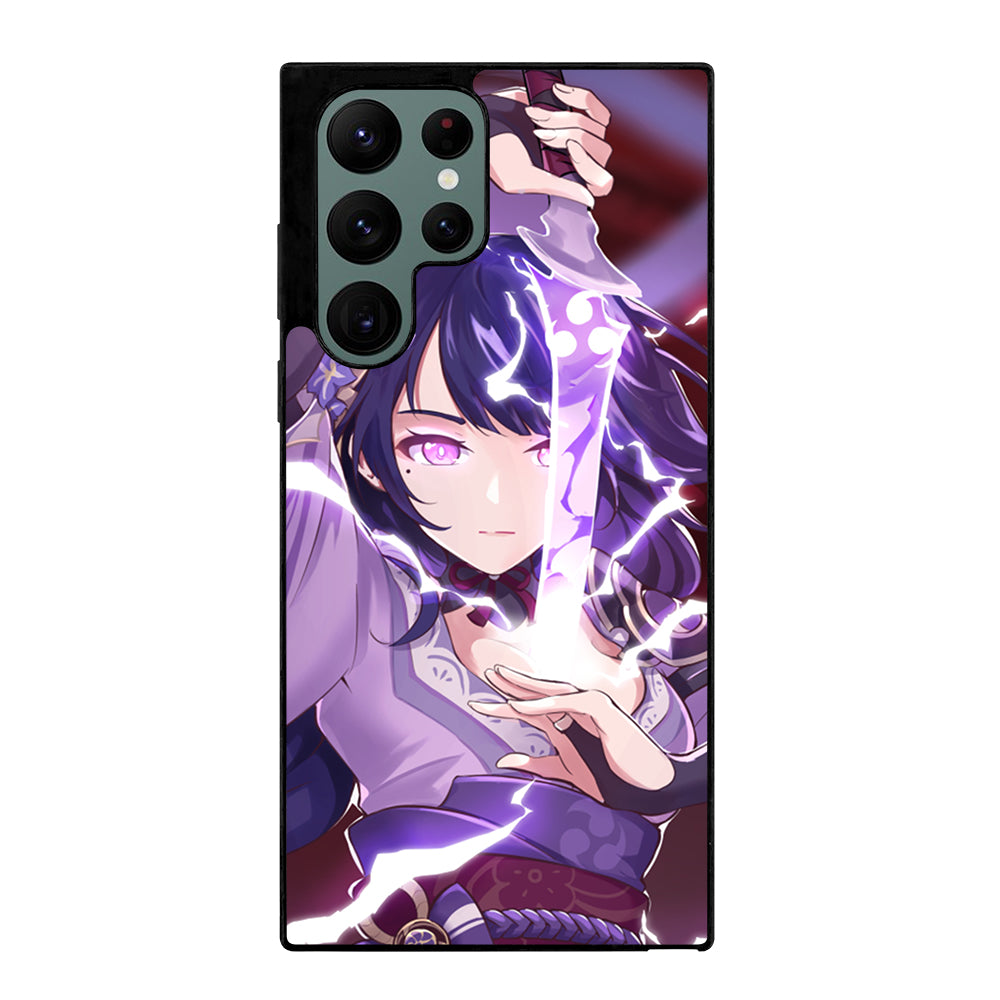 RAIDEN SHOGUN GENSHIN IMPACT GAME 2 Samsung Galaxy S22 Ultra Case Cover