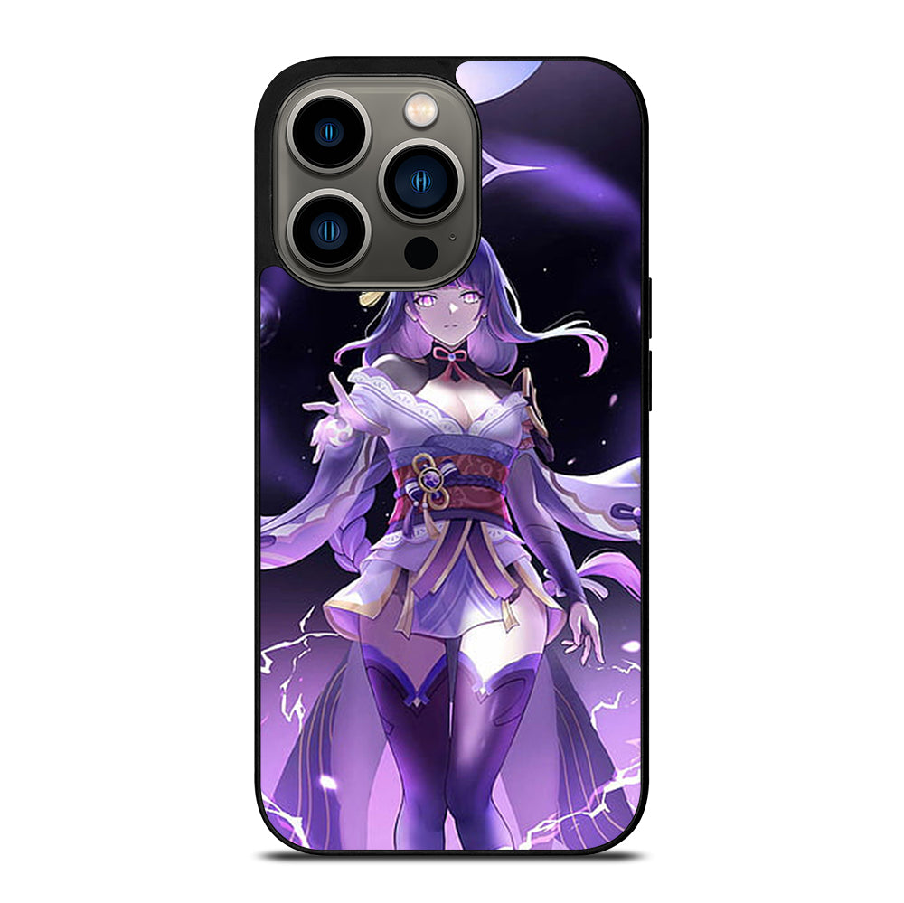 RAIDEN SHOGUN GENSHIN IMPACT GAME 3 iPhone 13 Pro Case Cover