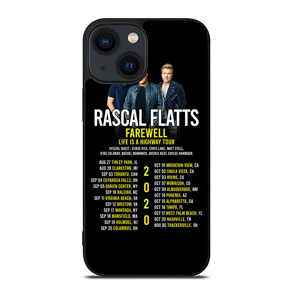 RASCAL FLATTS BAND iPhone 14 Plus Case Cover