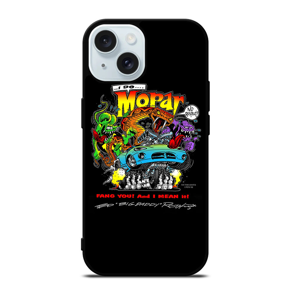 RAT FINK MOPAR 4 iPhone 15 Case Cover