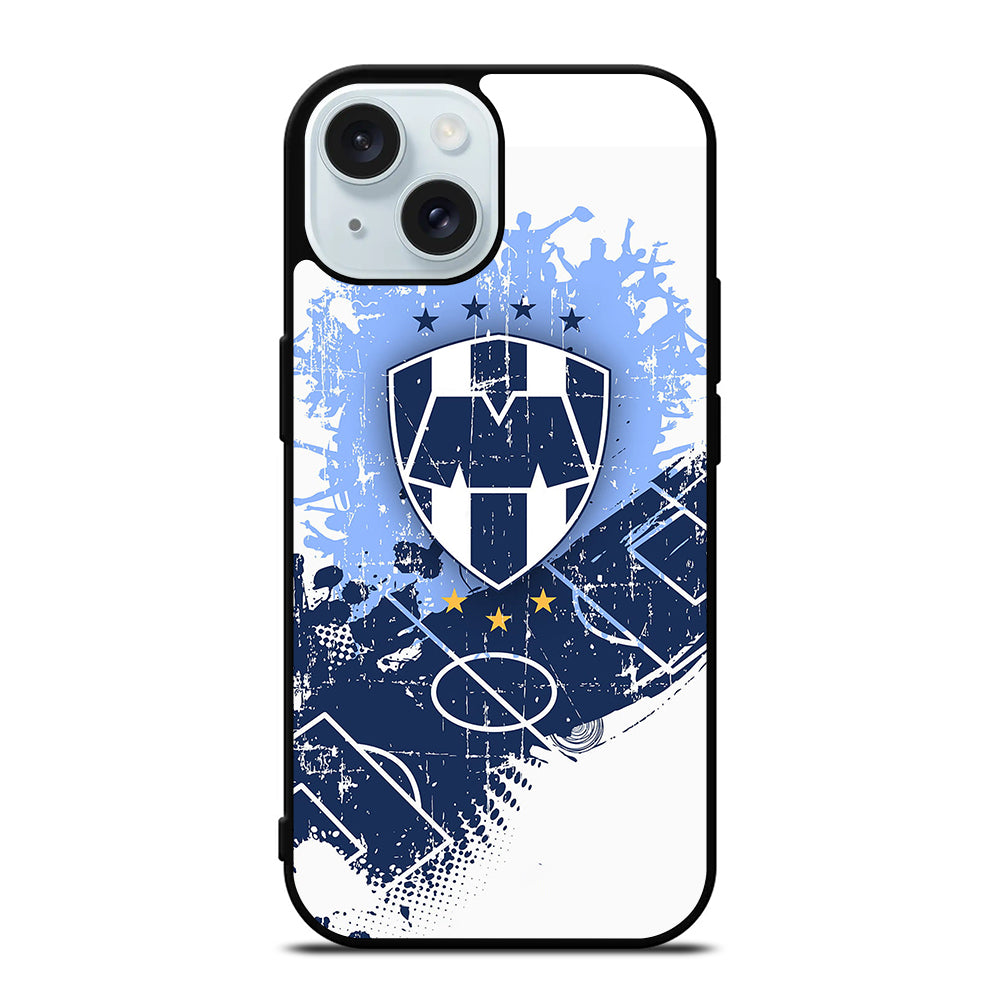 RAYADOS MONTERREY FOOTBALL LOGO 2 iPhone 15 Case Cover