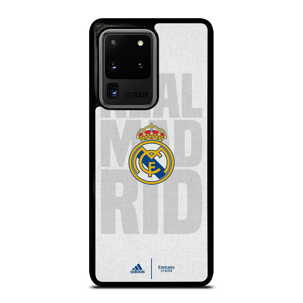 REAL MADRID FC SOCCER LOGO Samsung Galaxy S20 Ultra Case Cover