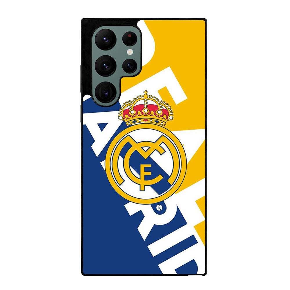 REAL MADRID FOOTBALL LOGO Samsung Galaxy S22 Ultra Case Cover