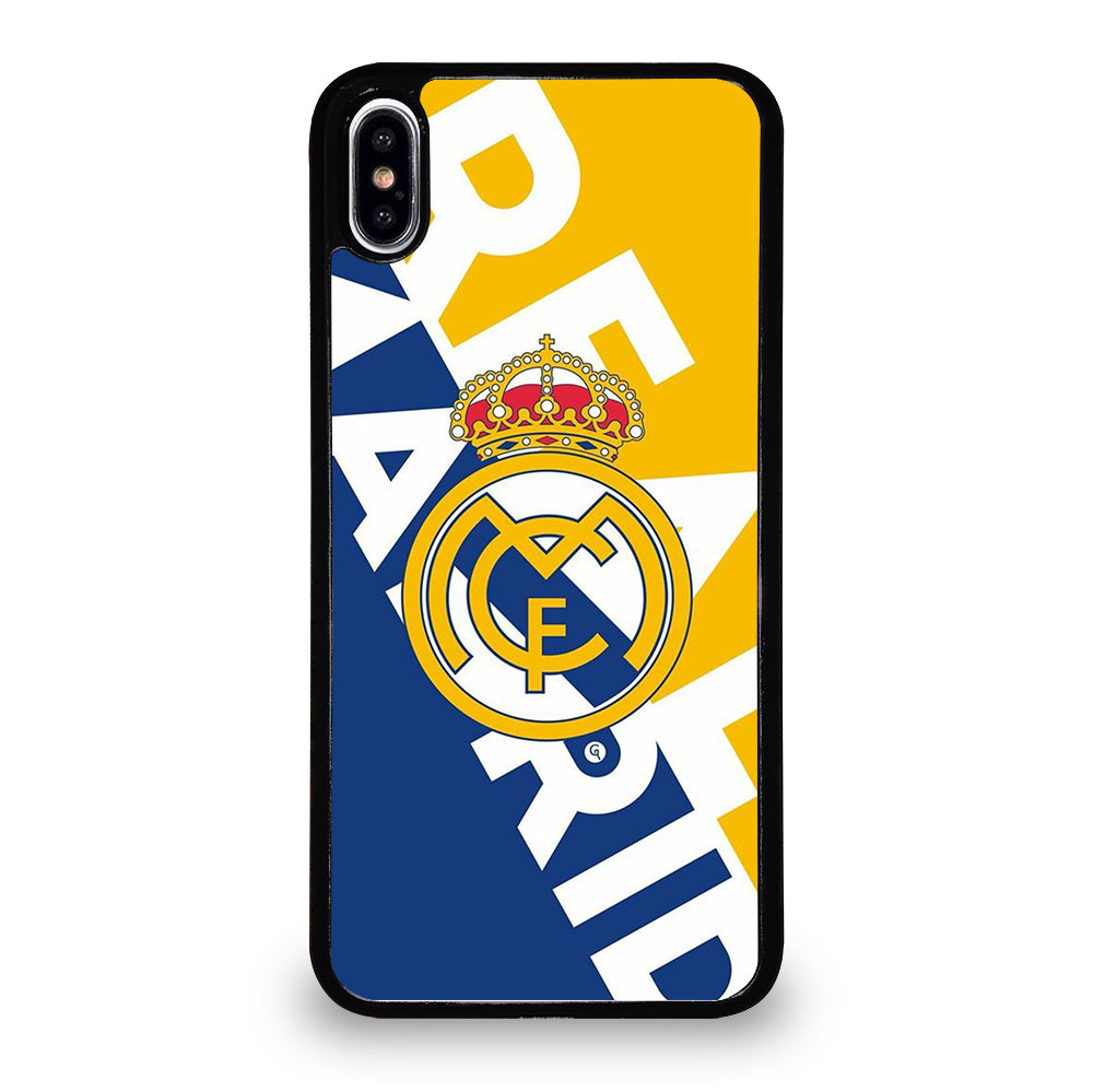 REAL MADRID FOOTBALL LOGO iPhone XS Max Case Cover