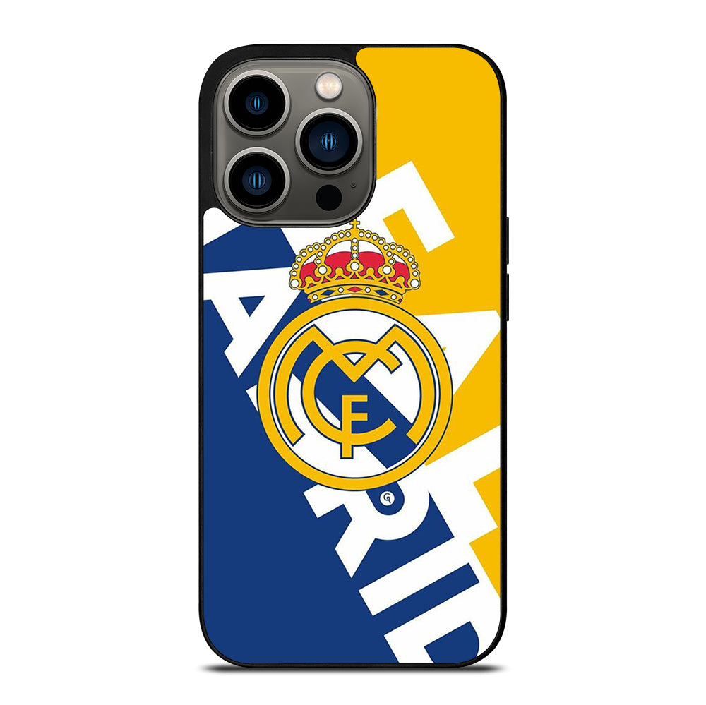 REAL MADRID FOOTBALL LOGO iPhone 13 Pro Case Cover