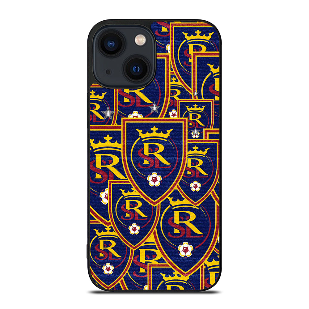 REAL SALT LAKE LOGO PATTERN iPhone 14 Plus Case Cover