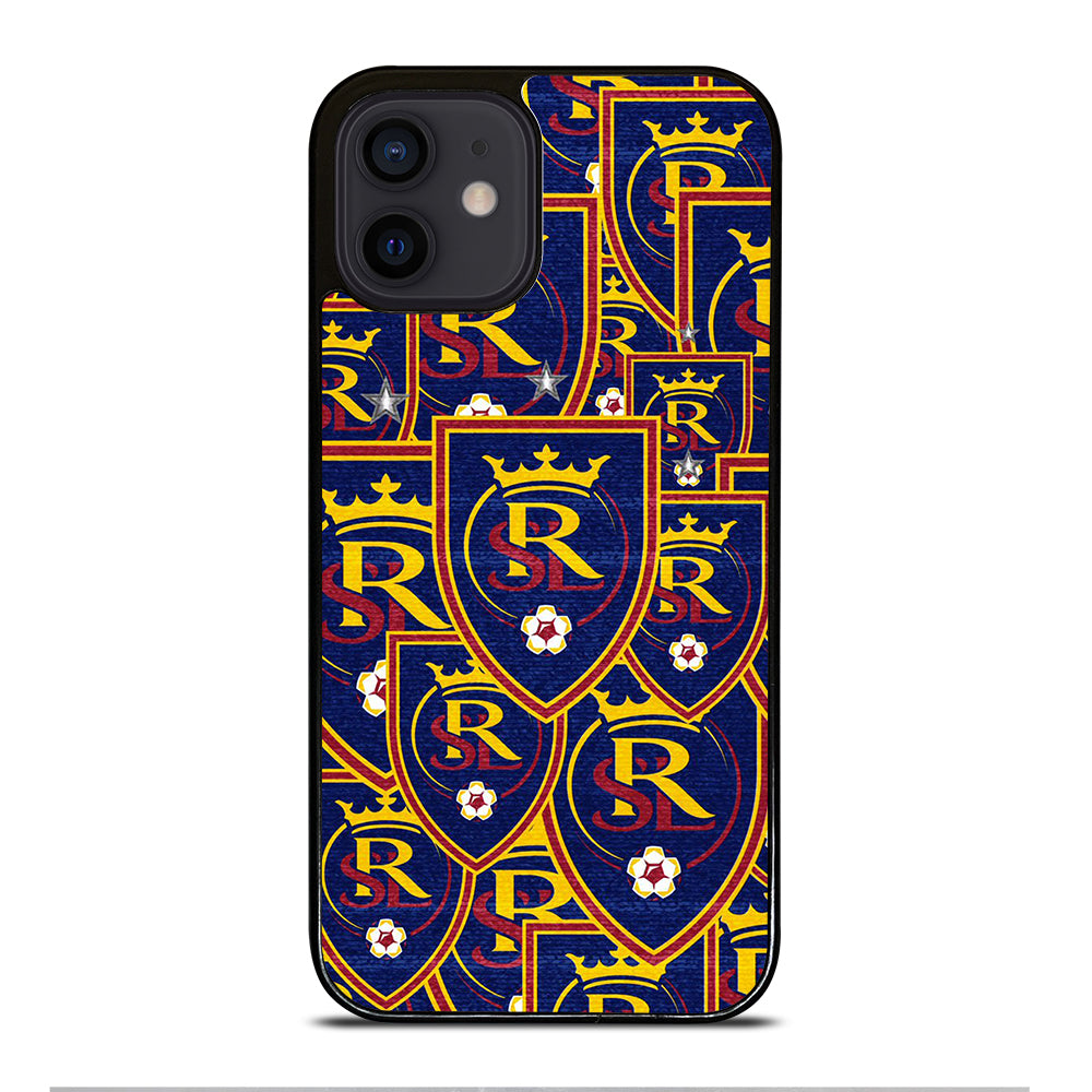 REAL SALT LAKE LOGO PATTERN iPhone 12 Mini Case Cover