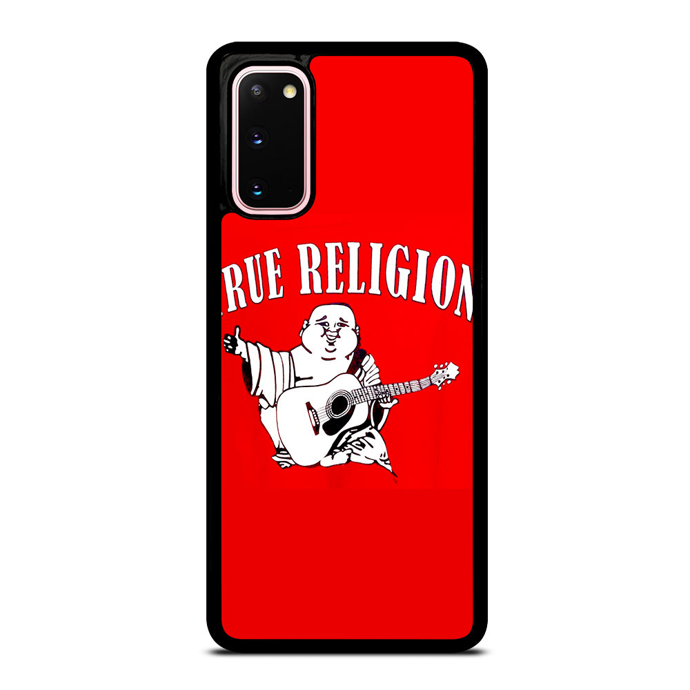RED BIG BUDDHA TRUE RELIGION LOGO 2 Samsung Galaxy S20 Case Cover