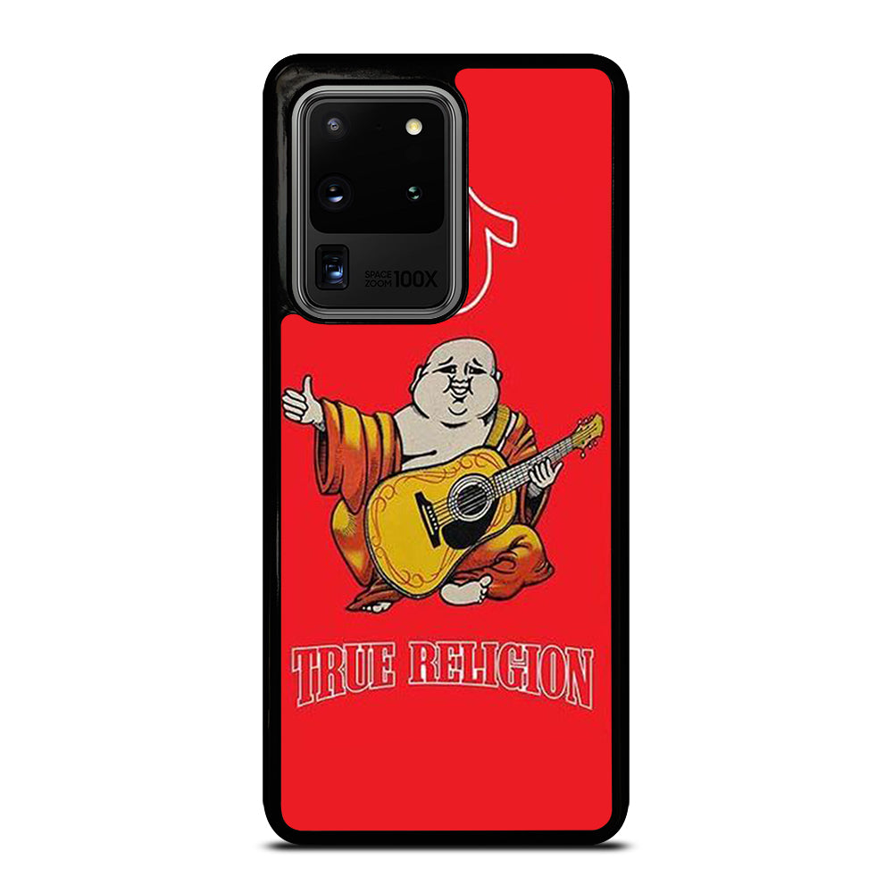 RED BIG BUDDHA TRUE RELIGION LOGO 3 Samsung Galaxy S20 Ultra Case Cover