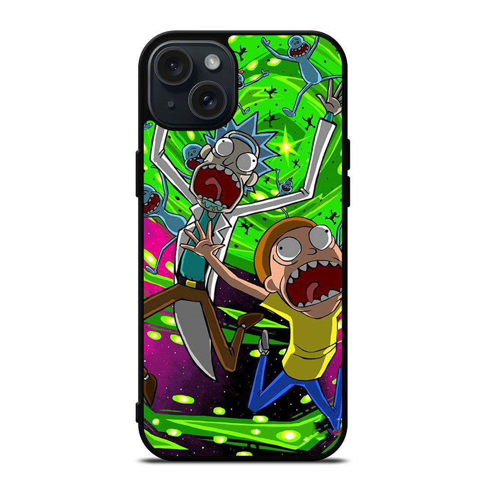 RICK AND MORTY CARTOON SERIES iPhone 15 Plus Case Cover