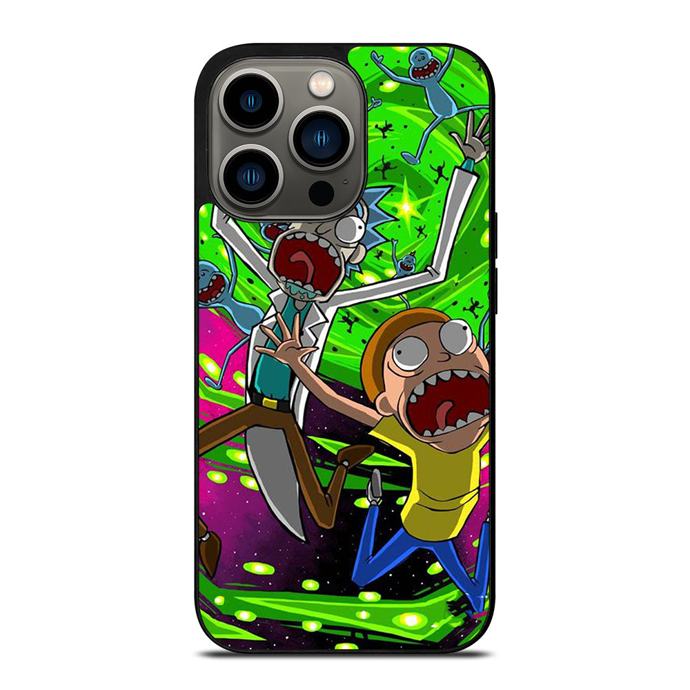RICK AND MORTY CARTOON SERIES iPhone 13 Pro Case Cover