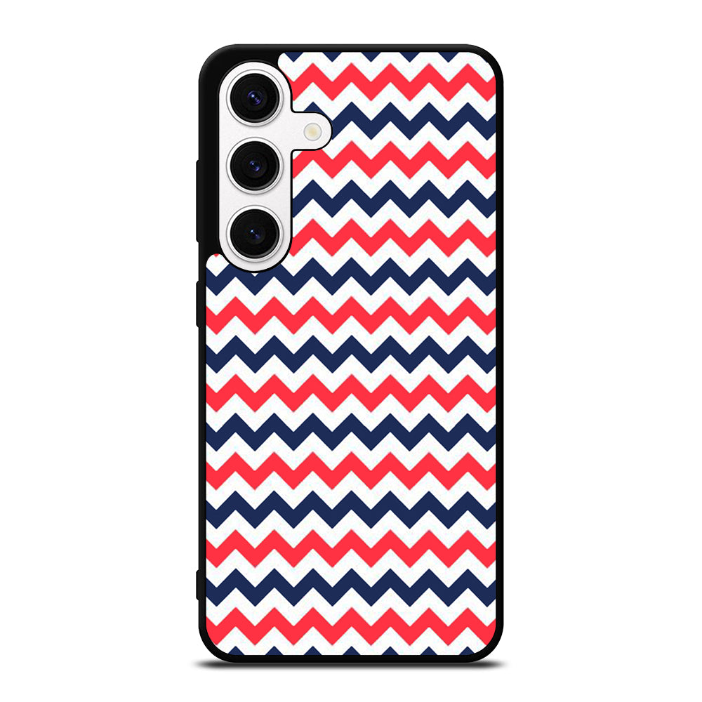 RILEY BLAKE CHEVRON PATTERN 4 Samsung Galaxy S24 Case Cover