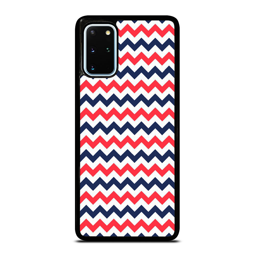 RILEY BLAKE CHEVRON PATTERN 4 Samsung Galaxy S20 Plus Case Cover