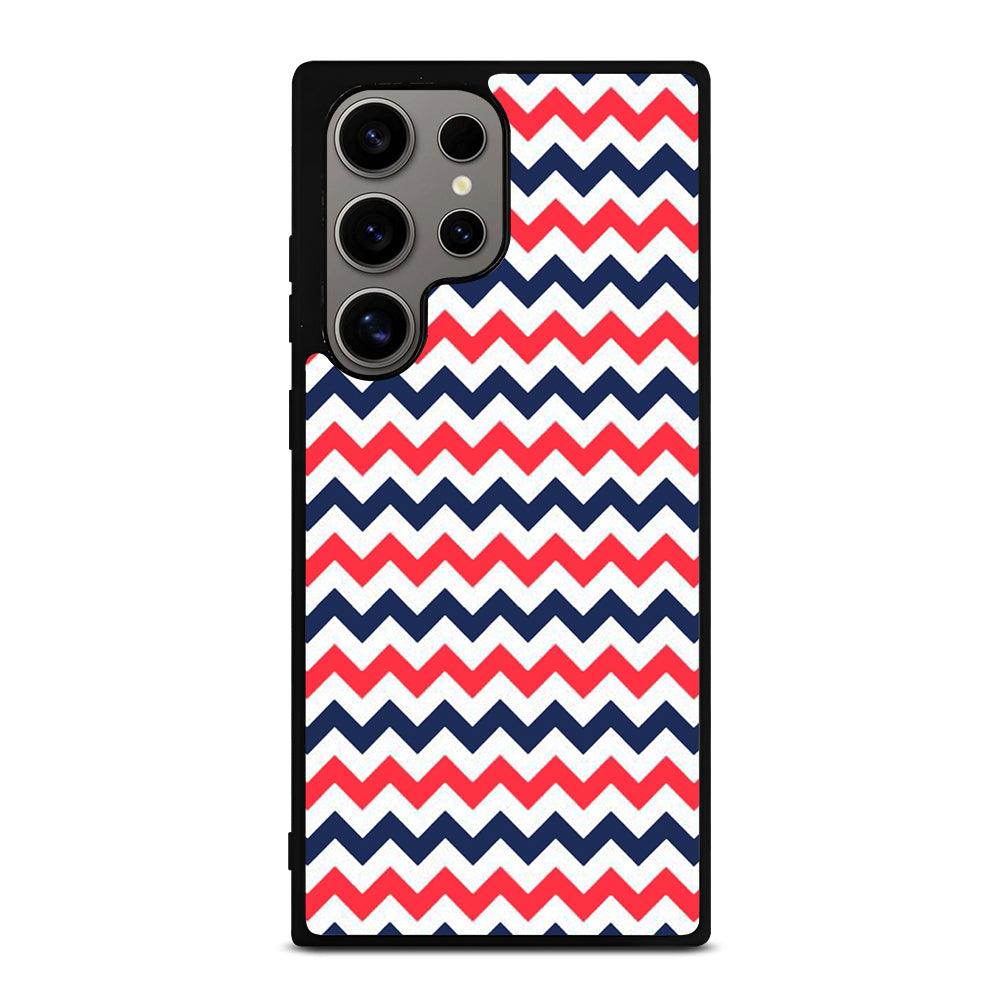 RILEY BLAKE CHEVRON PATTERN 4 Samsung Galaxy S24 Ultra Case Cover