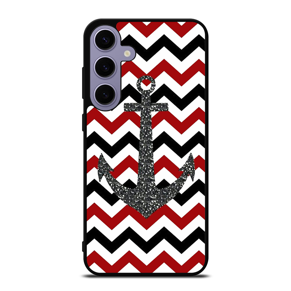RILEY BLAKE CHEVRON PATTERN 5 Samsung Galaxy S24 Plus Case Cover