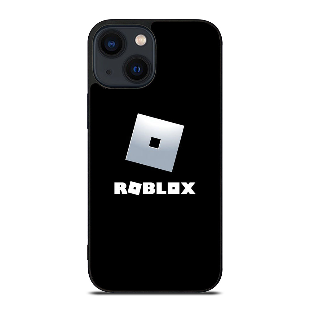 ROBLOX GAME BLACK LOGO iPhone 14 Plus Case Cover