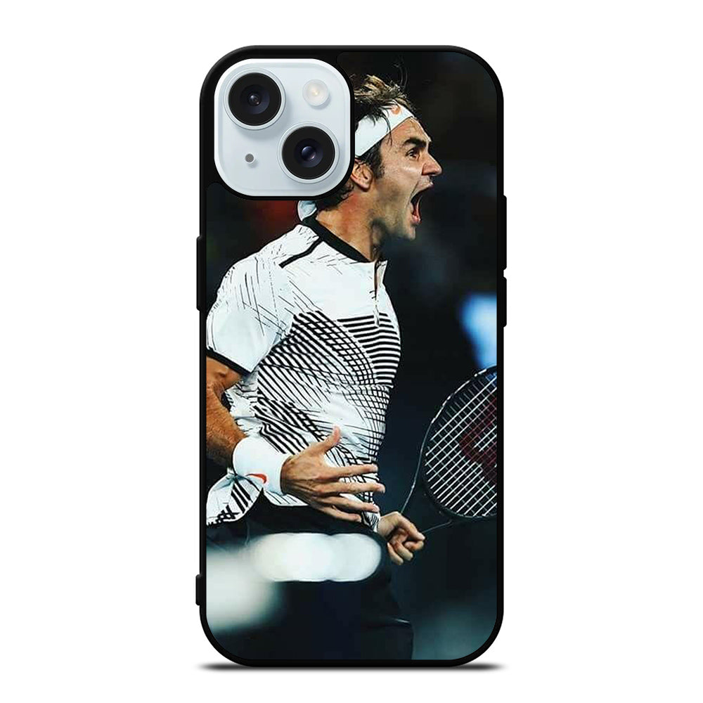 ROGER FEDERER TENNIS 3 iPhone 15 Case Cover