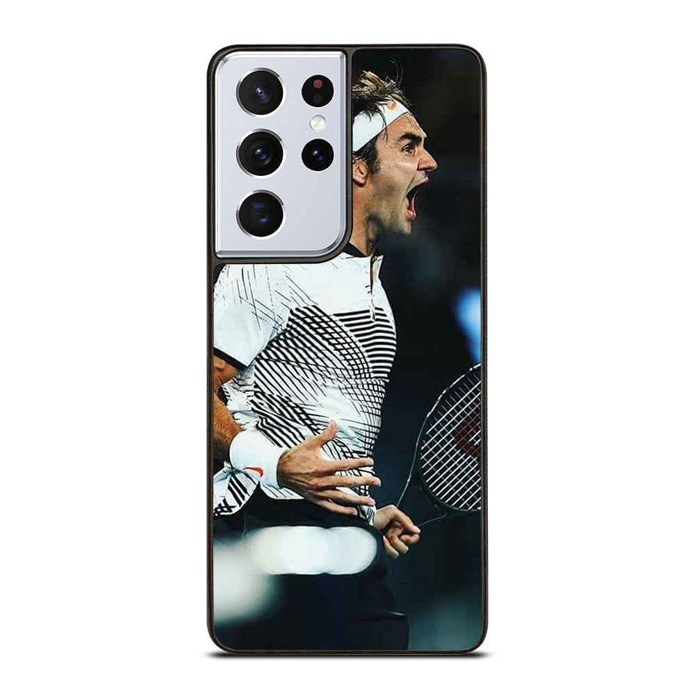 ROGER FEDERER TENNIS 3 Samsung Galaxy S21 Ultra Case Cover
