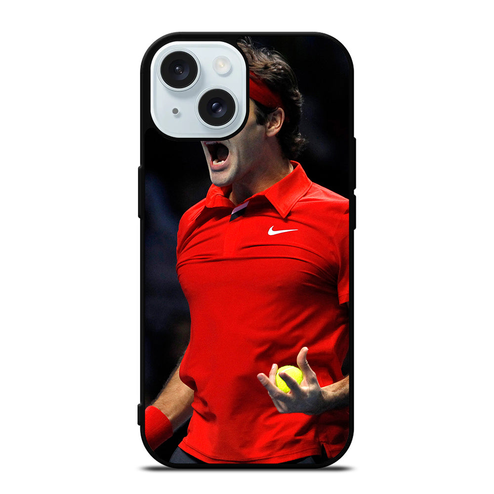 ROGER FEDERER TENNIS PLAYER 2 iPhone 15 Case Cover