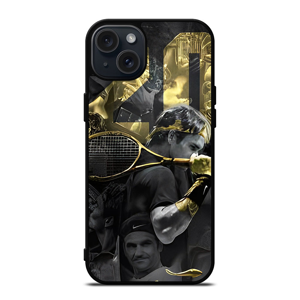 ROGER FEDERER WORLD 3 iPhone 15 Plus Case Cover