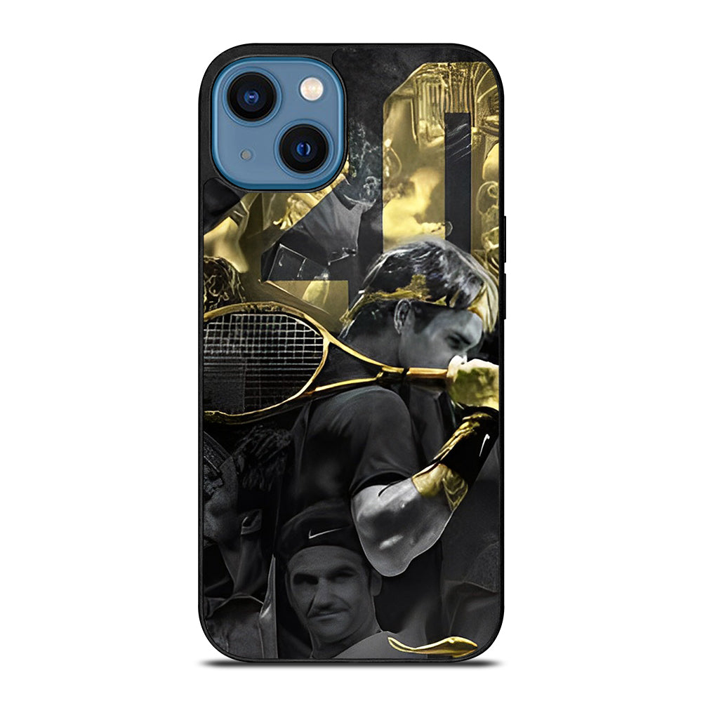 ROGER FEDERER WORLD 3 iPhone 14 Case Cover