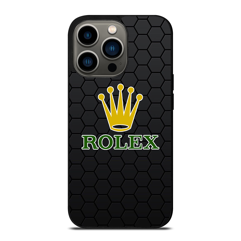 ROLEX WATCH LOGO HEXAGON iPhone 13 Pro Case Cover