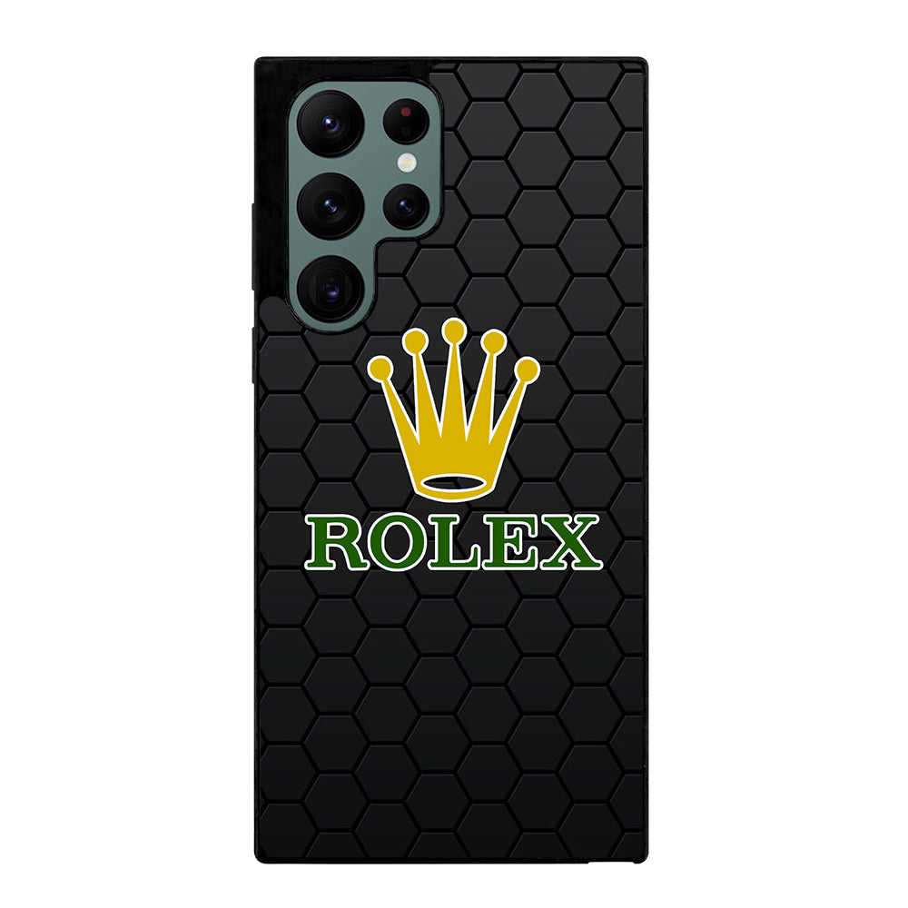 ROLEX WATCH LOGO HEXAGON Samsung Galaxy S22 Ultra Case Cover