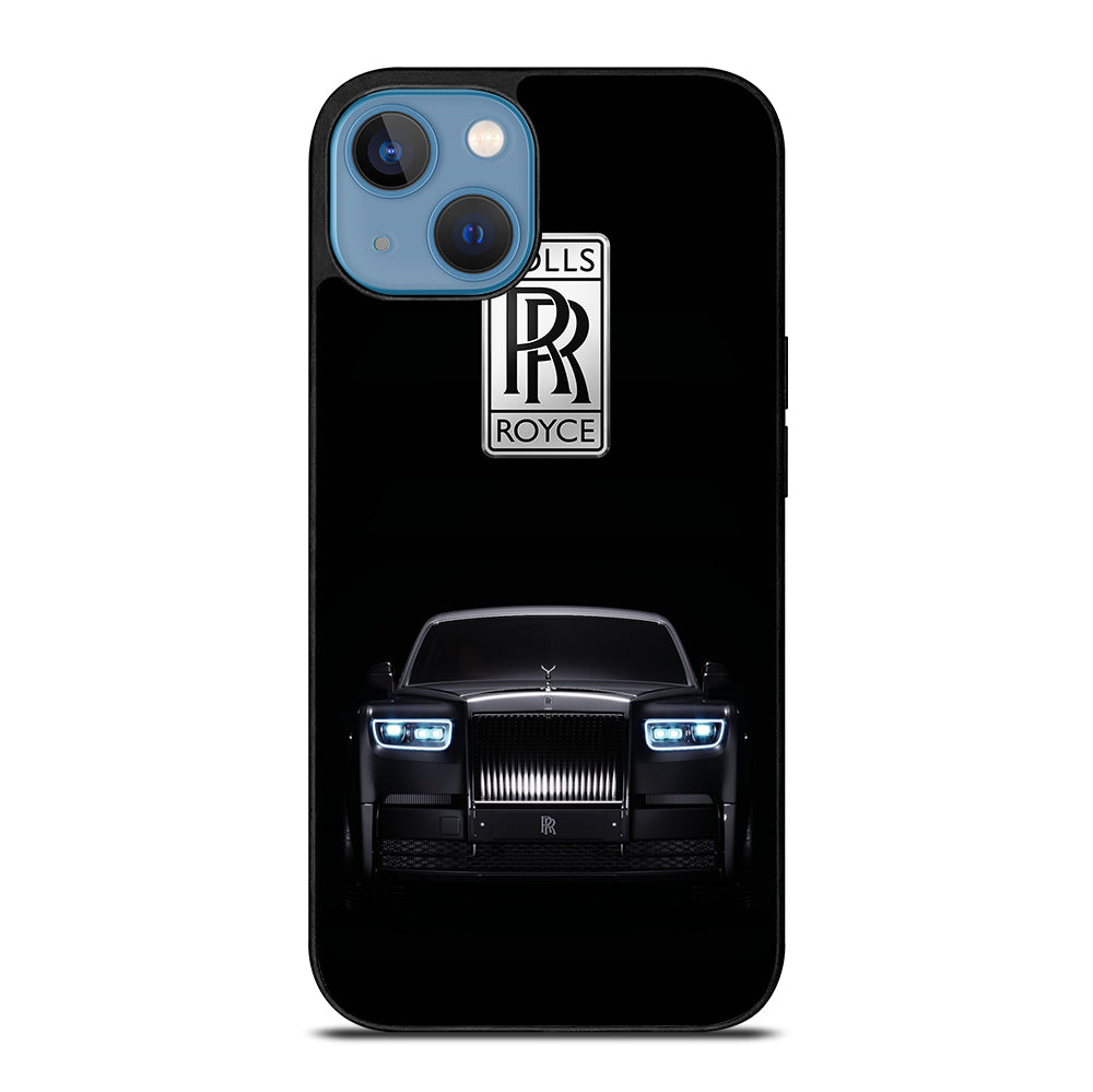 ROLLS ROYCE CAR BLACK LOGO iPhone 13 Case Cover