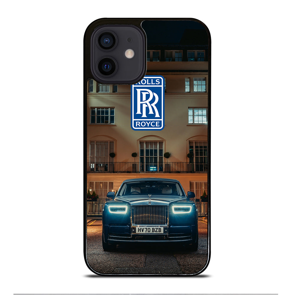 ROLLS ROYCE CAR BLUE iPhone 12 Mini Case Cover