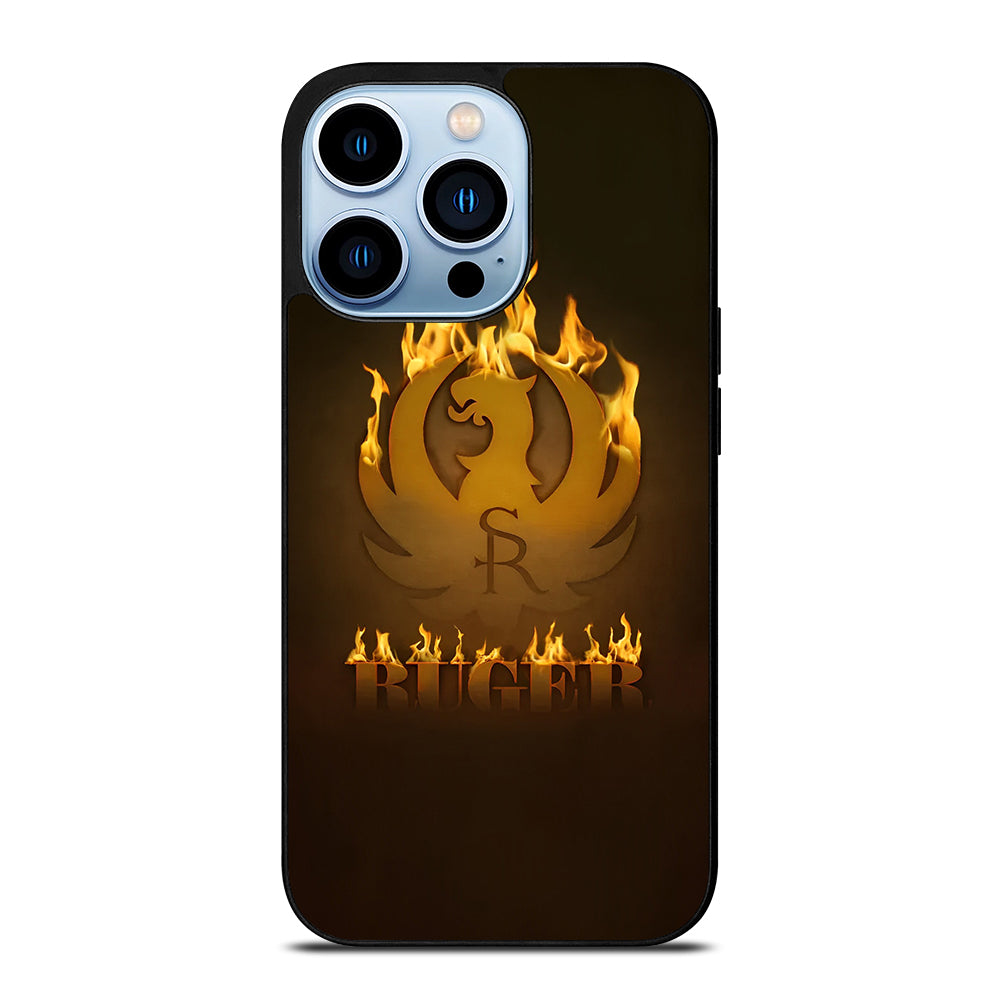 RUGER FIREARM FLAME LOGO iPhone 13 Pro Max Case Cover