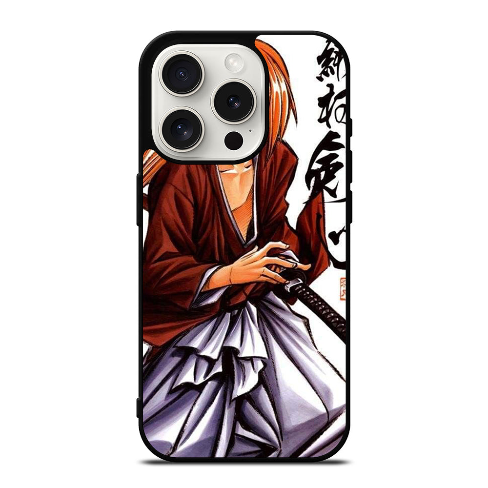 RUROUNI KENSHIN SAMURAI X ANIME SERIES iPhone 15 Pro Case Cover