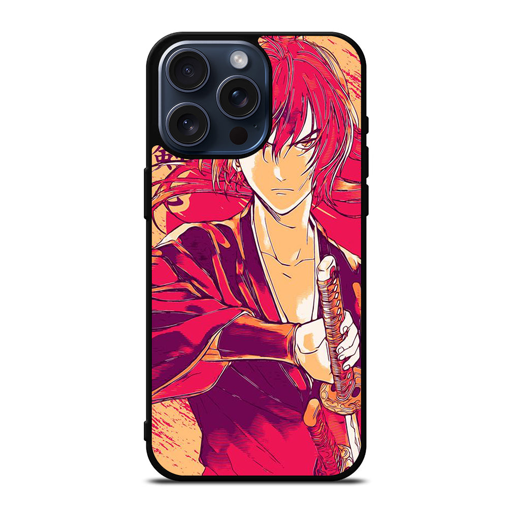 RUROUNI KENSHIN SAMURAI X ART iPhone 15 Pro Max Case Cover