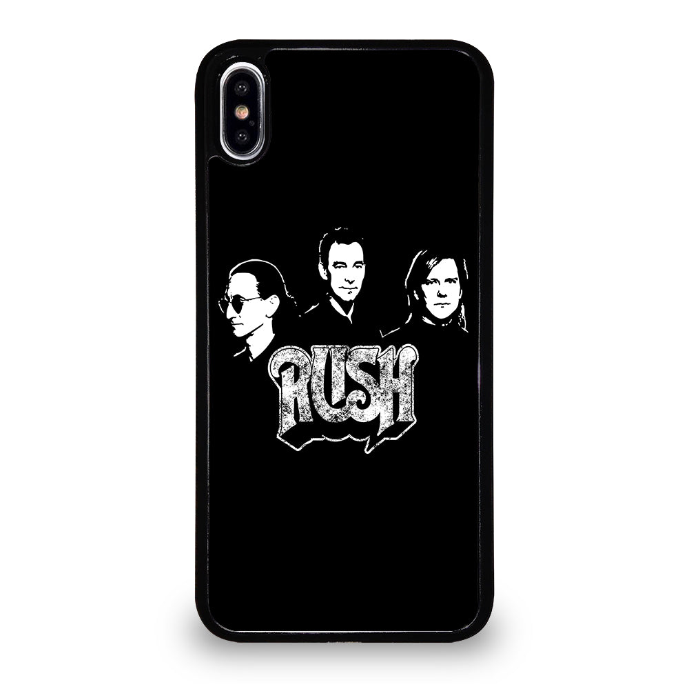 RUSH LOGO BAND iPhone XS Max Case Cover