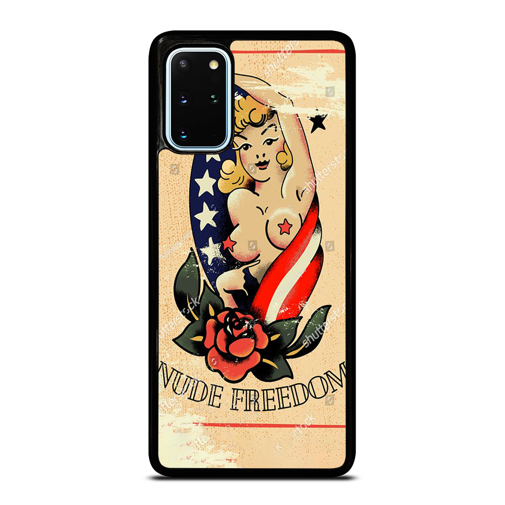 SAILOR JERRY SEXY GIRL TATTOO Samsung Galaxy S20 Plus Case Cover