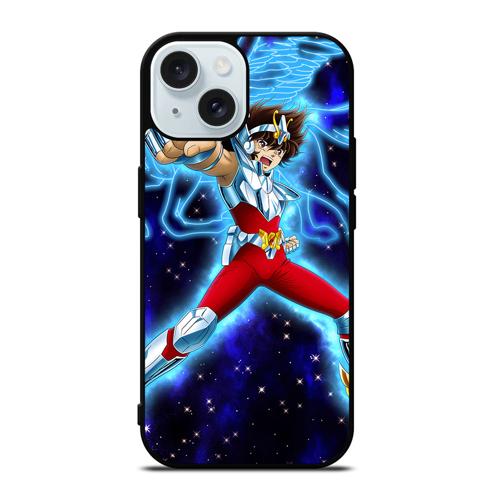 SAINT SEIYA PEGASUS ANIME 2 iPhone 15 Case Cover