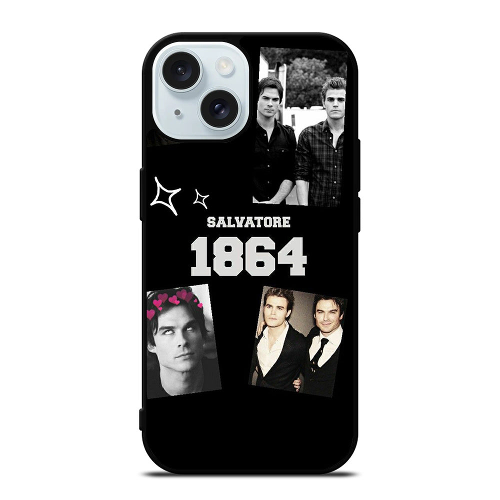 SALVATORE BROTHERS VAMPIRE DIARIES 1 iPhone 15 Case Cover