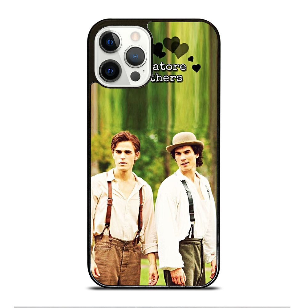 SALVATORE BROTHERS VAMPIRE DIARIES 2 iPhone 12 Pro Case Cover