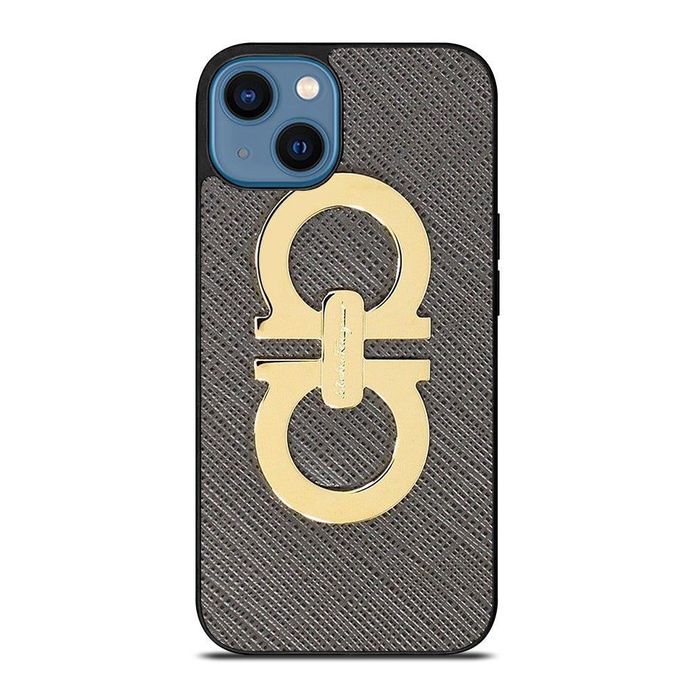 SALVATORE FERRAGAMO EMBLEM 2 iPhone 14 Case Cover