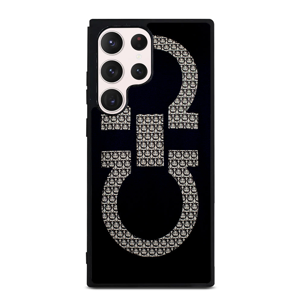 SALVATORE FERRAGAMO LOGO 3 Samsung Galaxy S23 Ultra Case Cover