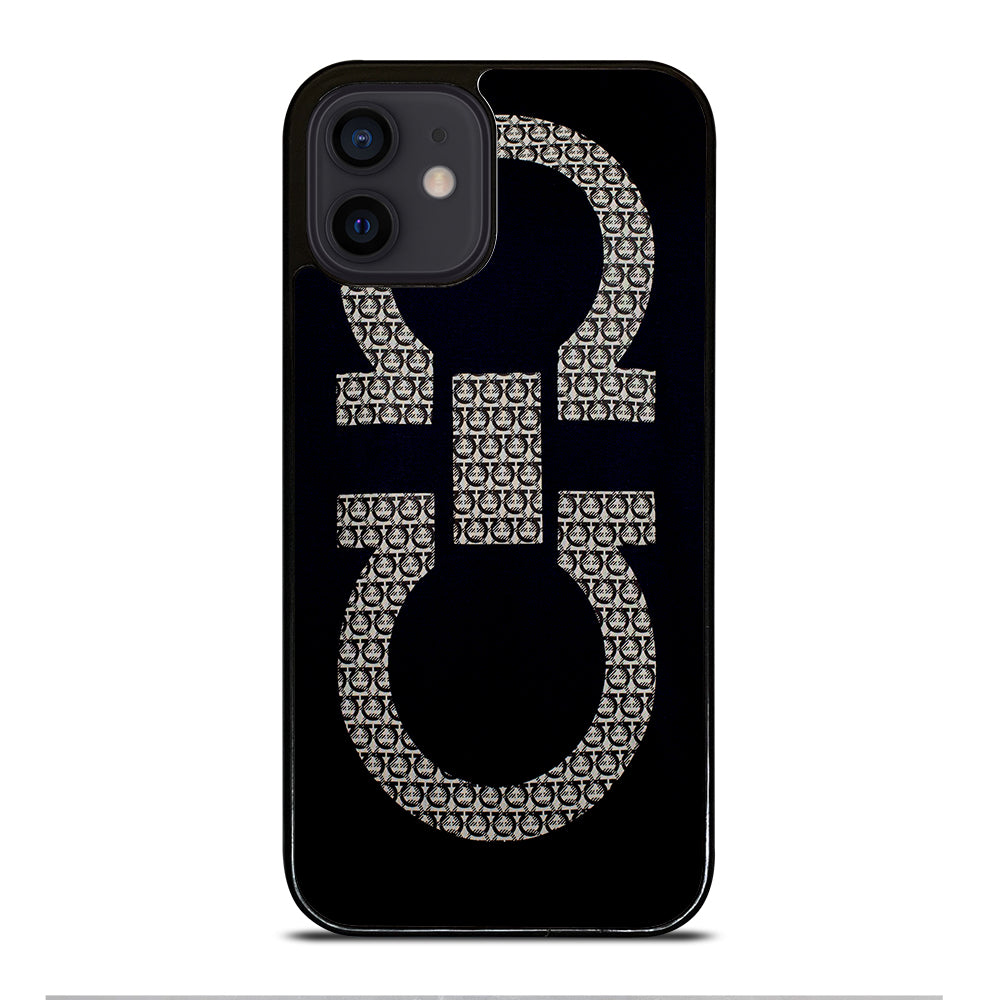 SALVATORE FERRAGAMO LOGO 3 iPhone 12 Mini Case Cover