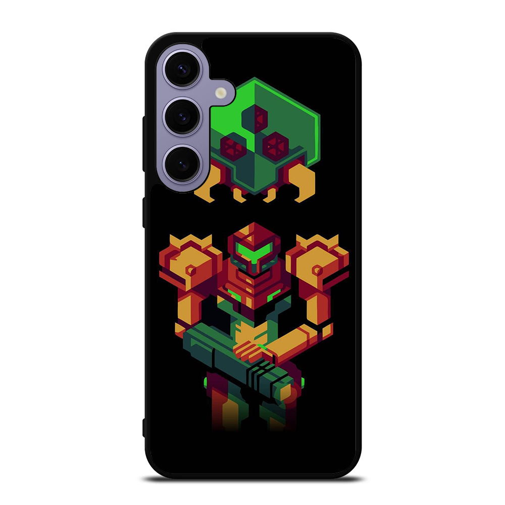 SAMUS ARAN METROID CAETOON 3 Samsung Galaxy S24 Plus Case Cover