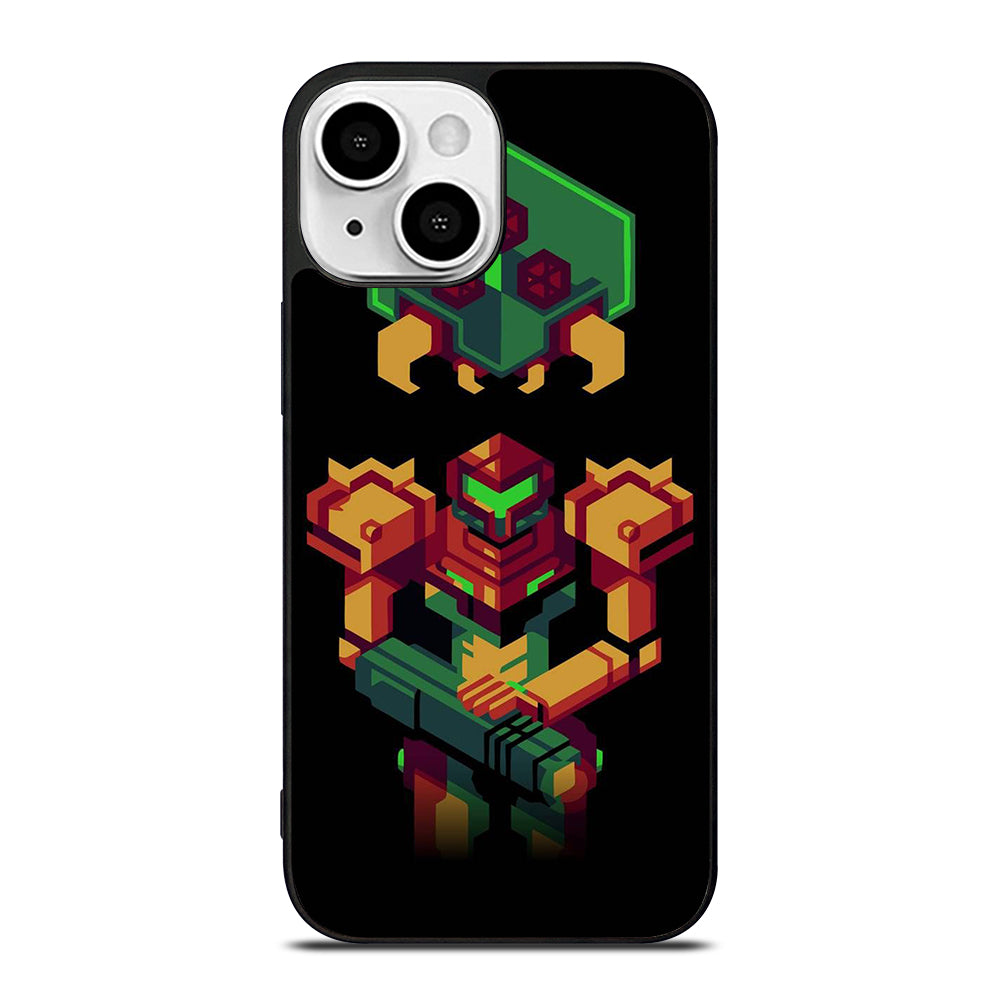 SAMUS ARAN METROID CAETOON 3 iPhone 13 Mini Case Cover