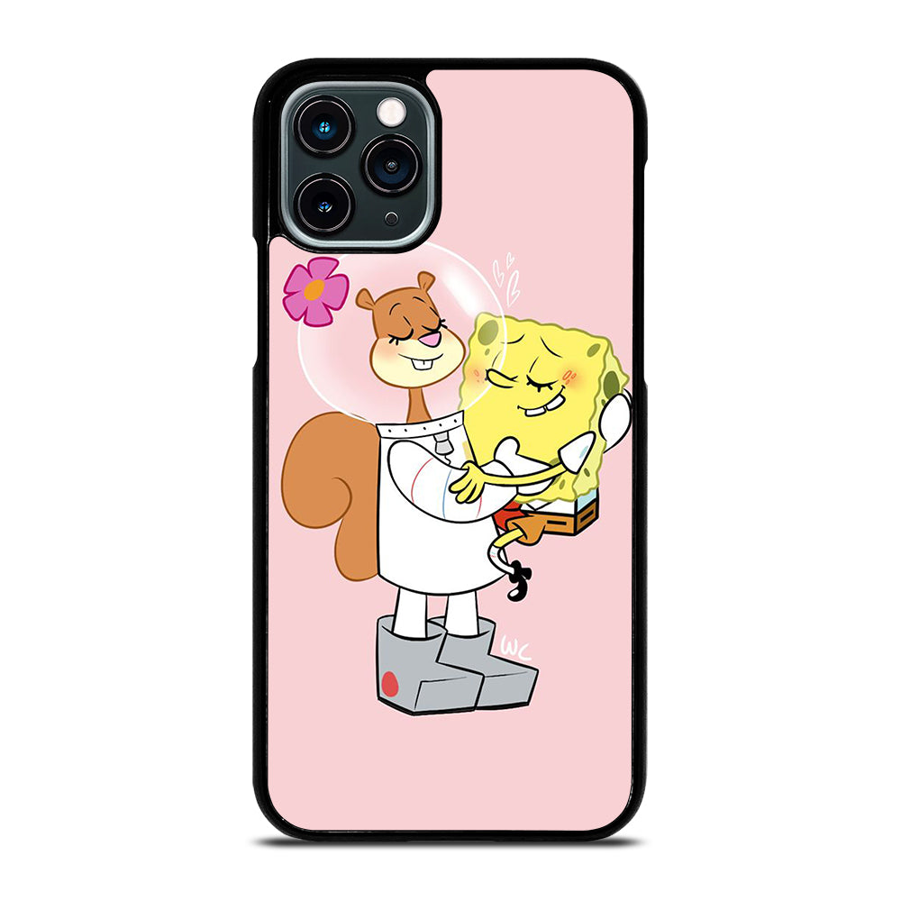 SANDY SQUIRREL AND SPONGEBOB iPhone 11 Pro Case Cover