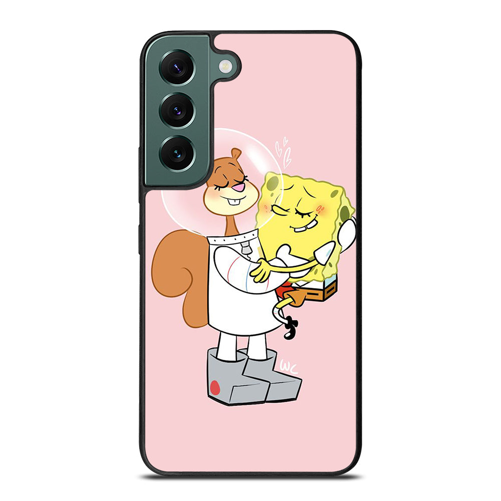 SANDY SQUIRREL AND SPONGEBOB Samsung Galaxy S22 Case Cover