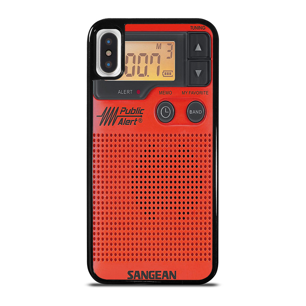 SANGEAN RED RADIO 3 iPhone X / XS Case Cover