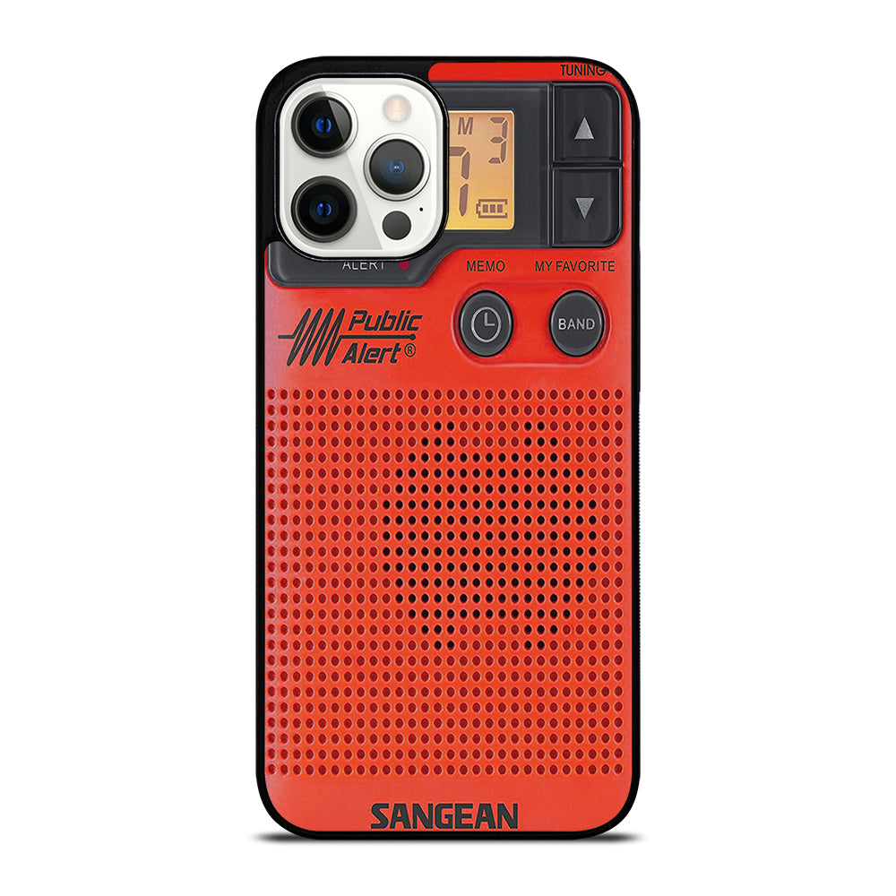 SANGEAN RED RADIO 3 iPhone 12 Pro Max Case Cover