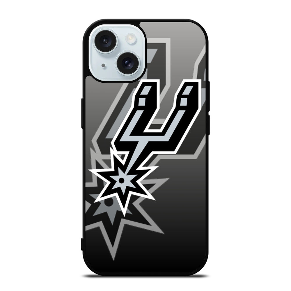 SAN ANTONIO SPURS BASKETBALL TEAM iPhone 15 Case Cover