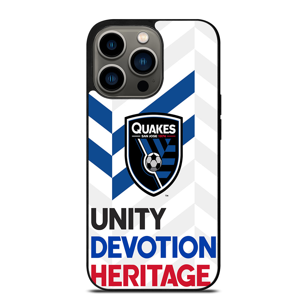 SAN JOSE EARTHQUAKES LOGO iPhone 13 Pro Case Cover